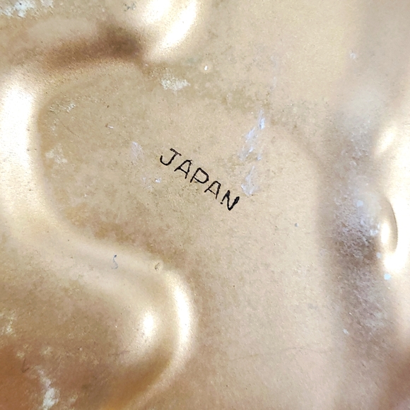 Vintage 60's 2D ceramic fruit set of 2 hand painted wall decor - Picture 5 of 7